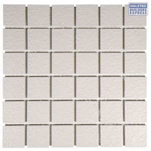 Tile Falcon Porcelain Lace White Mosaic 45mm FT110