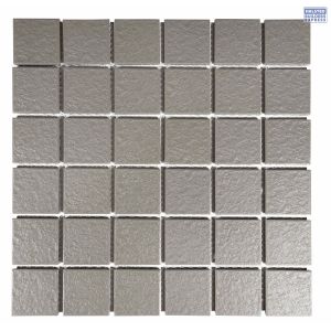 Tile Falcon Porcelain Slate Grey Mosaic 45mm FT111