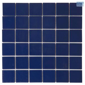 Tile Falcon Glazed Mosaic 48mm Dark Blue FT2215S