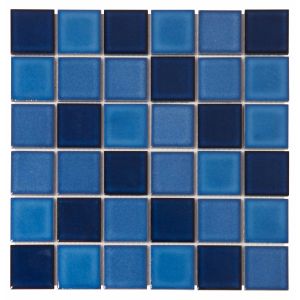 Tile Falcon Glazed Mosaic 48mm Mixed Blue FT2275S