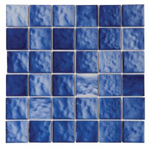 Tile Falcon Glazed Mosaic 48mm Ripple Blue FT2286S
