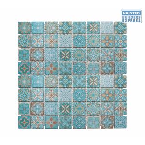 Tile Falcon Porcelain Mosaic Moroccan Tangier FT3003