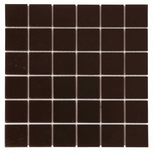 Tile Falcon Glazed Mosaic 48mm Shiny Black FT4501S