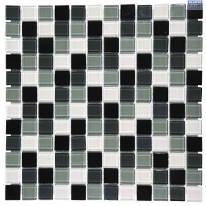 Tile Falcon Glass Mosaic Grey Mix 4mm FTVG013