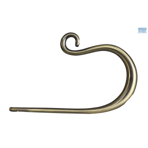 Decor Depot Generic Holdback Brushed Bronze 2pc 32639