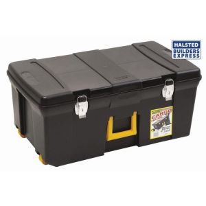 Addis Cargo Trunk with Wheels Black 89L 75290