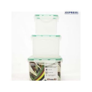 Airtight Containers Set of 3 800-2300ml
