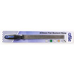 Afmit File 200mm Flat Bastard Rasp wHandle
