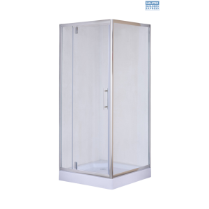 Alpx Shower Cubicle Pivot White 900x900 6mm PEX8604W