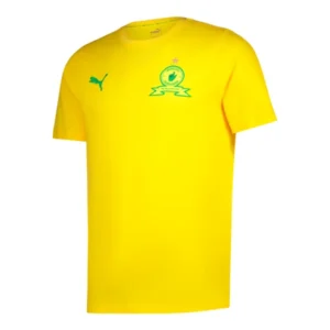 Sundowns FC Puma yellow tee