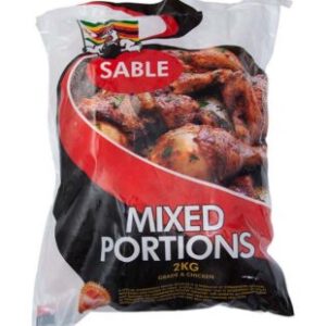 Sable Chicken Mixed Portions 2kgs