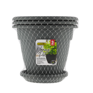 Addis 3 pot Dark Gray
