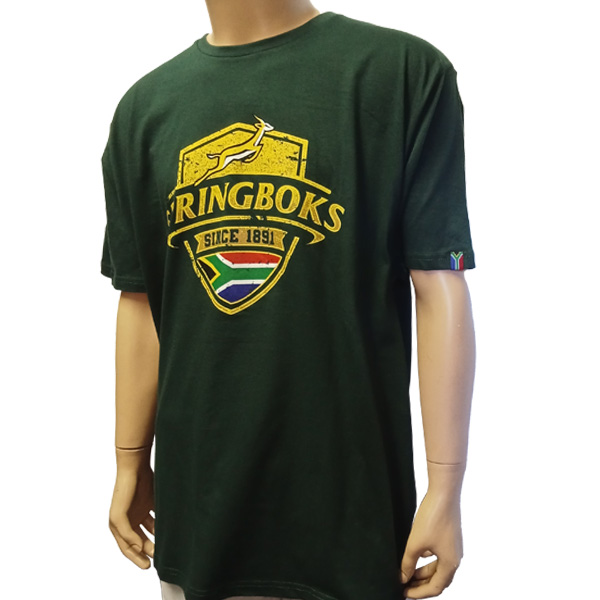 Springbok Mens Shield tee