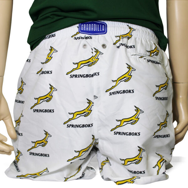 2024 Granadilla White Kids Swim Shorts