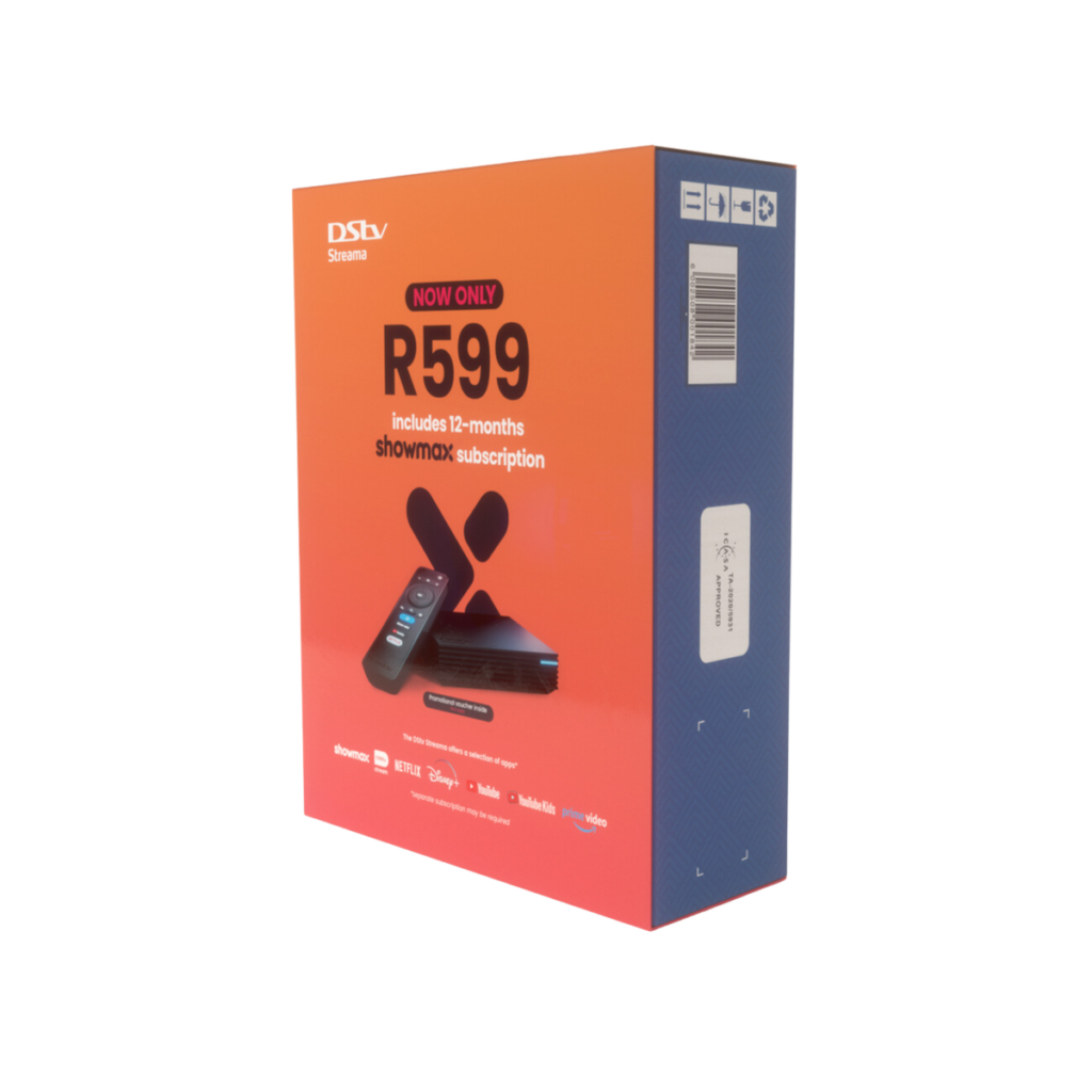 DStv Streama + 12-month Showmax Subscription
